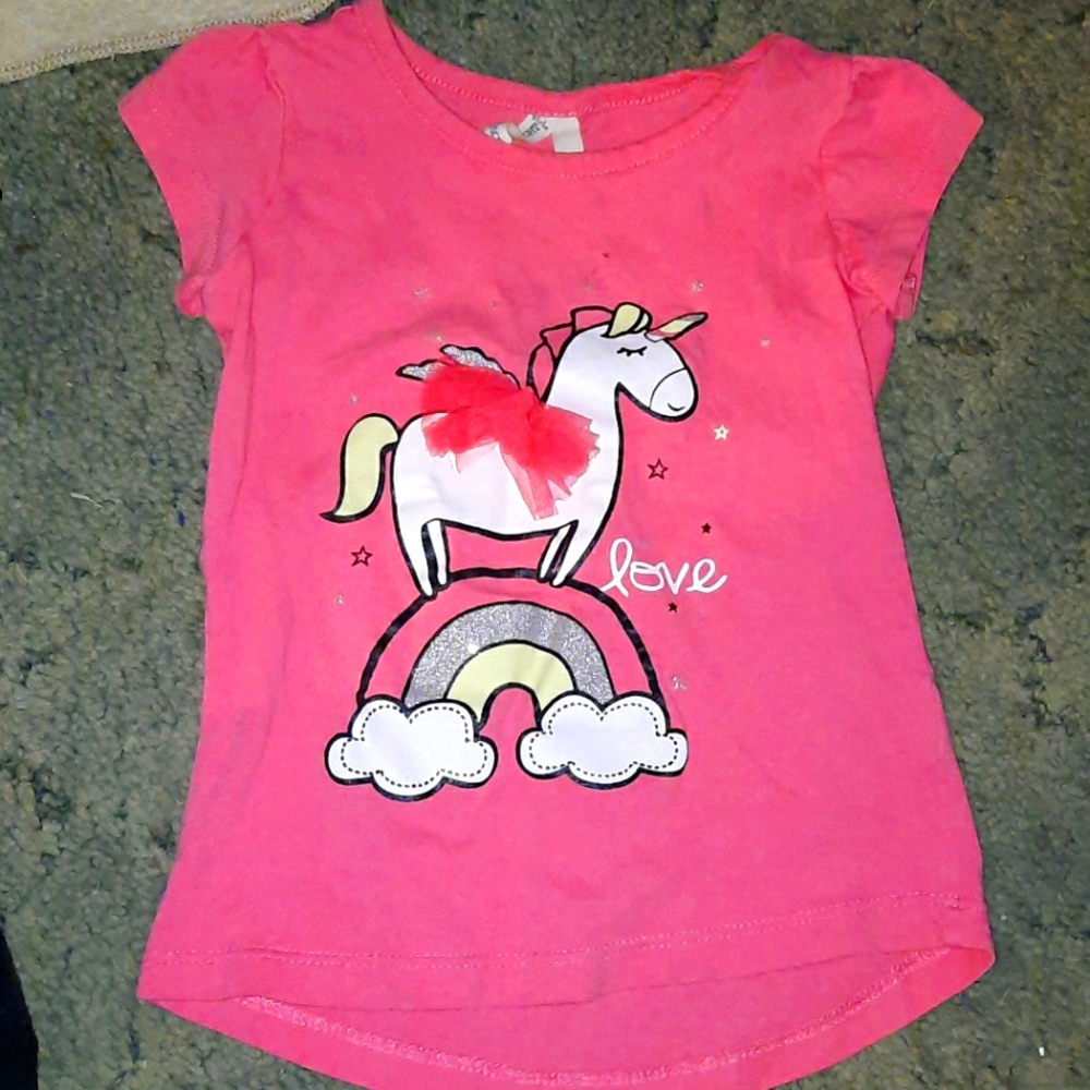 Baby girl unicorn shirt